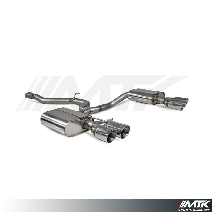 Catback avec tube intermediaire Seat Leon Cupra ST 300 Carbon Edition